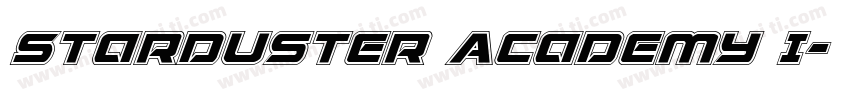 Starduster Academy I字体转换